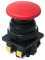 Выключатель кнопочный КЕ-021 У3 исп.2 1з+1р гриб без фиксации IP40 10А 660В красн. Электротехник ET511659 ET511659