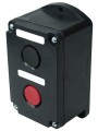 Пост кнопочный ПКЕ 222-2 У2 10А 660В 2 элемента черн. и красн. цилиндр накладной IP54 пост управления Электротехник ET519076 ET519076
