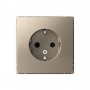 Розетка ArtGallery 16А с заземл. защ. шторки механизм шампань SE GAL000545 GAL000545