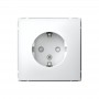 Розетка ArtGallery 16А с заземл. защ. шторки механизм бел. SE GAL000145 GAL000145