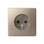 Розетка ArtGallery 16А с заземл. механизм шампань SE GAL000543 GAL000543