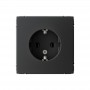 Розетка ArtGallery 16А с заземл. механизм карбон SE GAL001043 GAL001043