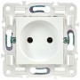 Розетка SKANDY 10А без заземл. без защ. шторок SK-R02W арктич. бел. IEK SK-R10-10-K01 SK-R10-10-K01