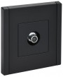 Розетка TV оконечная FORTE&PIANO FP128 черн. IEK FP-A10-O-K02 FP-A10-O-K02