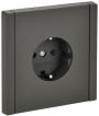 Розетка СП FORTE&PIANO FP314 16А с заземл. без защ. шторок безвинт. крепл. сер. IEK FP-R11-16-1-K03 FP-R11-16-1-K03