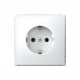 Розетка ArtGallery 16А с заземл. быстрозажим. клем. механизм бел. SE GAL000143S GAL000143S
