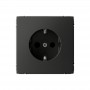 Розетка ArtGallery 16А с заземл. со шторками быстрозажим. клем. механизм базальт SE GAL001445S GAL001445S