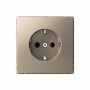Розетка ArtGallery 16А с заземл. быстрозажим. клем. механизм шампань SE GAL000543S GAL000543S