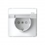 Розетка ArtGallery 16А IP44 с заземл. со шторками с крышкой быстрозажим. клем. механизм бел. SE GAL440146S GAL440146S