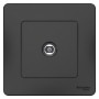 Розетка телевизионная TV 1-м СП Blanca коннектор антрацит SE BLNTS000016 BLNTS000016