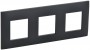 Рамка 3-м SKANDY SK-F03G графит IEK SK-M32-K53 SK-M32-K53