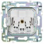 Розетка SKANDY 16А с заземл. защ. шторки SK-R04G графит IEK SK-R14-16-K53 SK-R14-16-K53