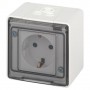 Розетка Эксперт 11-2501-01 2P+E IP55 16А-250В ОУ бел. Эра Б0063294 Б0063294