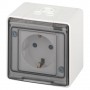 Розетка Эксперт 11-2502-01 2P+E IP55 шторки 16А-250В ОУ бел. Эра Б0063280 Б0063280