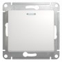 Выключатель 1-кл. СП Glossa 10А IP20 (сх. 1а) 10AX с подсветкой механизм бел. SE GSL000113 GSL000113