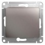 Переключатель проходной 1-кл. СП Glossa 10А IP20 (сх. 6) 10AX механизм платина SE GSL001261 GSL001261