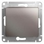 Выключатель 1-кл. СП Glossa 10А IP20 (сх. 1) 10AX механизм платина SE GSL001211 GSL001211