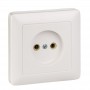 Розетка 1-м СП 1мод. Хит 10А IP20 250В без заземл. без защ. шторок бел. SE RS10-132-B RS10-132-B