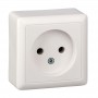 Розетка 1-м ОП Хит 10А IP20 250В без заземл. без защ. шторок бел. SE RA10-131-B RA10-131-B