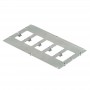 Панель для кабельного ввода для оснований корпусов CQE N 5 мест Ш/Г= 600мм (уп.2шт) DKC R5NFMP600 R5NFMP600