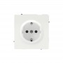 Розетка силовая KANT 2P+E защ. шторки бел. магнолия DKC 7000003 7000003