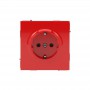Розетка силовая KANT 2P+E защ. шторки красн. сатин DKC 7001003 7001003