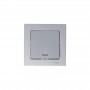 Механизм выключателя 1-кл. СП Atlas Design 10А IP20 (сх. 1а) 10AX с подсветкой алюм. SchE ATN000313 ATN000313
