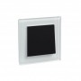 Рамка 1-м Atlas Design NATURE мат. стекло бел. SchE ATN330101 ATN330101
