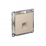 Розетка компьютерная AtlasDesign RJ45 кат. 5Е механизм песочн. SE ATN001283 ATN001283