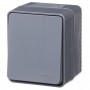 Выключатель 1-кл. AtlasDesign Profi54 IP54 ОП кнопочный 10АХ антрацит SE ATN544015 ATN544015