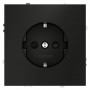 Розетка 1-м СП S70 16А с заземл. защ. шторки механизм черн. матов. Voltum VLS040208 VLS040208