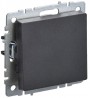 Выключатель проходной 1-кл. СП BRITE ВС10-1-6-БрЧ 10А черн. IEK BR-V12-0-10-K02 BR-V12-0-10-K02