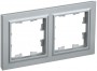 Рамка 2-м BRITE РУ-2-БрА алюм. IEK BR-M22-K47 BR-M22-K47