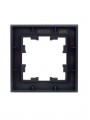 Рамка 1-м BRITE РУ-1-2-БрД стекло дым. IEK BR-M12-G-K30 BR-M12-G-K30