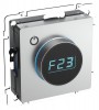 Термостат электронный с индикацией BRITE СП IP20 ТС10-1-БрА алюм. IEK BR-RT11-K47 BR-RT11-K47