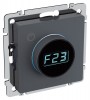 Термостат электронный с индикацией BRITE СП IP20 ТС10-1-БрМ маренго IEK BR-RT11-K35 BR-RT11-K35