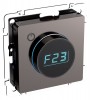 Термостат электронный с индикацией BRITE СП IP20 ТС10-1-БрТБ темная бронза IEK BR-RT11-K45 BR-RT11-K45