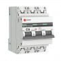 Выключатель авт. мод. 3п C 6А ВА 47-63 4.5кА PROxima EKF mcb4763-3-06C-pro mcb4763-3-06C-pro