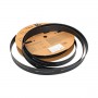 Трубка термоусадочная ТУТ нг 30/15 черн. (уп.50м) EKF tut-30-b tut-30-b