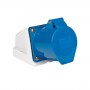 Розетка наруж. уст. 16А 220В 2P+E IP44 EKF (113) ps-113-16-220 ps-113-16-220
