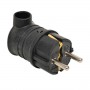 Вилка угловая 16А 2P+PE 230В IP44 каучук PROxima EKF RPS-017-16-230-44-r RPS-017-16-230-44-r