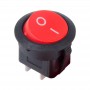 Выключатель клавишный круглый 250В 6А (2с) ON-OFF красн. (RWB-213 SC-214 MRS-102-8) Rexant 36-2560 36-2560