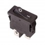 Выключатель клавишный 250В 6А (2с) ON-OFF черн. Mini (RWB-103; SC-766; MRS-101-5) Rexant 36-2050 36-2050