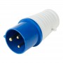 Вилка переносная 023 2P+PE 32А 220В IP44 Rexant 11-8903 2558099