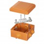 Коробка ответвительная FS 100х100х50мм 4р 450В 6А 4кв.мм с каб. вводами и клеммн. IP55 пластик. DKC FSB11404 FSB11404