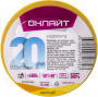Изолента ПВХ 15мм (рул.20м) 71 679 OIT-B15-20/Y желт. ОНЛАЙТ 71679 71679