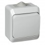 Выключатель 1-кл. ОП Этюд 10А IP44 10AX сер. SE BA10-041C BA10-041C