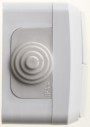 Выключатель 2-кл. ОП Этюд 10А IP44 10AX сер. SE BA10-042C BA10-042C