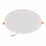 Светильник светодиодный PLED DL7 WH Downlight 24Вт 4000К 220х26мм IP54 ДВО встраив. Pro JazzWay 5042568 5042568