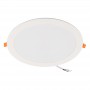 Светильник светодиодный PLED DL7 24Вт 6500К IP54 2040лм WH встраив. бел. Pro JazzWay 5069121 5069121